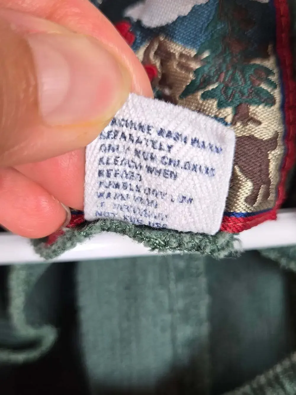 Vintage Baby Gap Green Corduroy Overalls 90s Dog Embroidered 12M